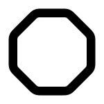 Octagon SVG Icon